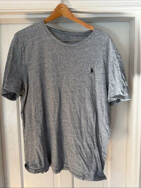 Polo by Ralph Lauren Heather Gray Short Sleeve Crew Tee